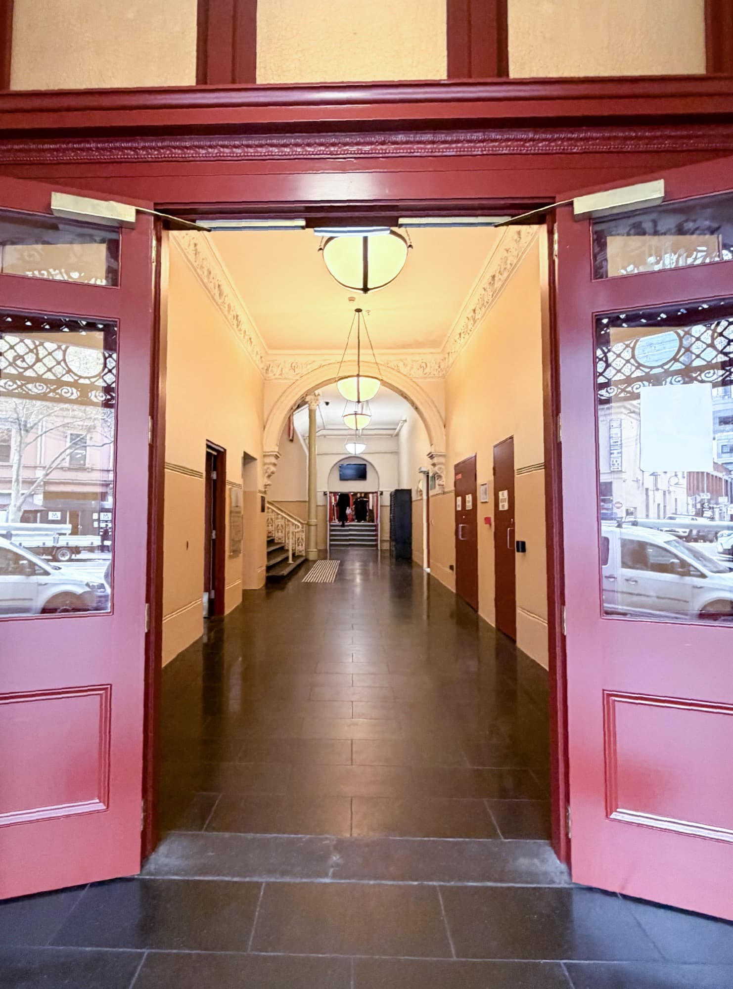 Salvation Army, Bourke Street, Melbourne after painting